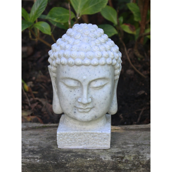 ENIGMA Buddha Head Large Granite 25Cm & Reviews Wayfair.co.uk